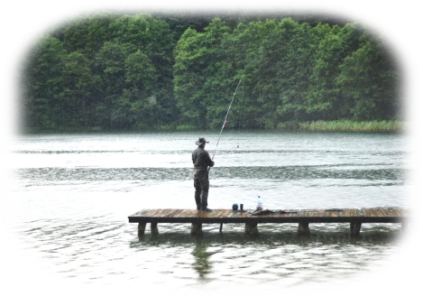 Ein Angler und die Natur Angeln an Rhein und Seen